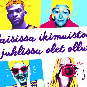 Millaisissa ikimuistoisissa juhlissa olet ollut?