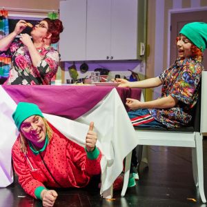 Jari Hietanen, Toni Ikola och Silas Lorenz.