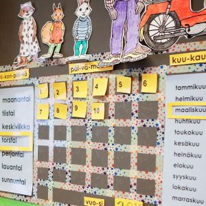 Luokkahuoneen kalenteri