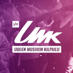 UMK24-hakukuva, kuvassa on ihmisiä tanssimassa ja UMK:n logo.