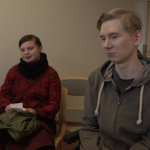 MS-tautia sairastava Erno on tullut Kittilästä Rovaniemelle lääketiputukseen.