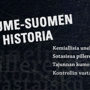 Huume-Suomen historia dokumenttisarjan banneri