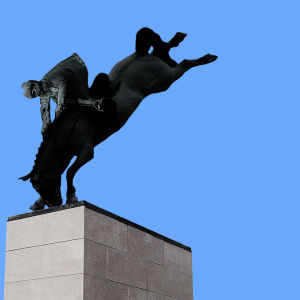Kuvituskuva KulttuuriCocktailin artikkeliin Mannerheimin patsaasta