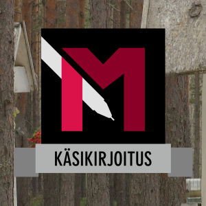 MOT:n ohjelmien käsikirjoituksiin liitettävä logokuva.