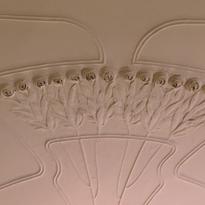 Dekorerat tak på Vasa Teater, detalj