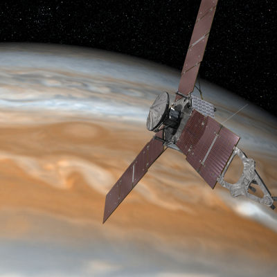 Nasas rymdsond Juno ska undersöka gasjätten Jupiter