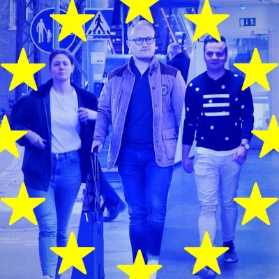 Tara, Ville och Jesper får rösta i EU-valet.