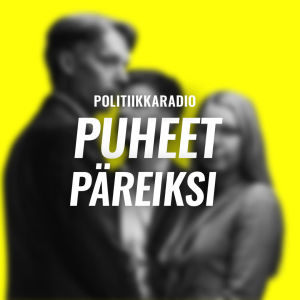Politiikkaradion toimittajat Tapio Pajunen, Antti Pilke ja Linda Pelkonen.