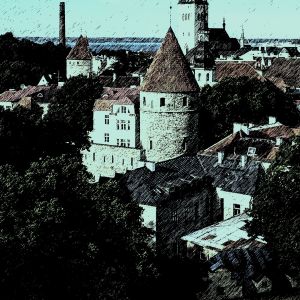 Kuvituskuva kuunnelmaan Syvyydestä. 