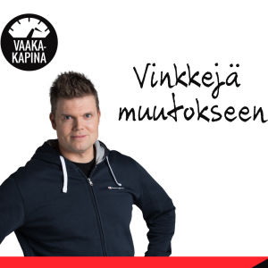 Timo Haikarainen ja Mari Kononen Vaakakapinan Vinkkejä muutokseen -kuvassa