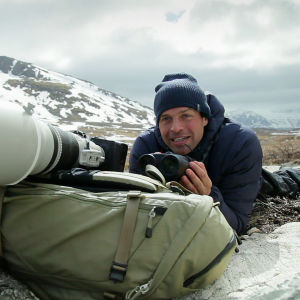 Kimmo Ohtonen Grönlannissa.