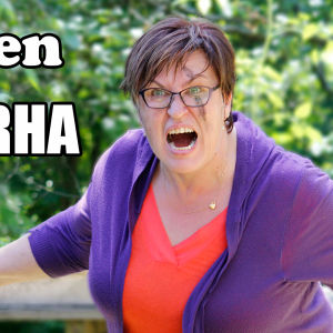 Nainen vs puutarha