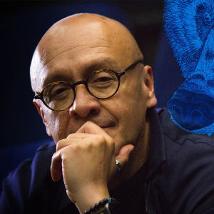 Kuva äänisuunnittelija Martin Hernándezista.
