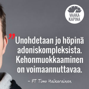 Vaakakapinan PT Timo Haikarainen