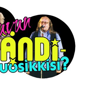 Kokoomakuva Puoli seitsemän ohjelman äänestykseen, jossa etsittiin 80-luvun bändisuosikkia
