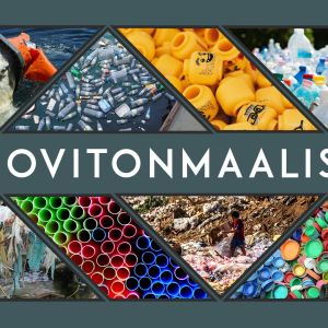 muovitonmaaliskuu -kampanjan banneri