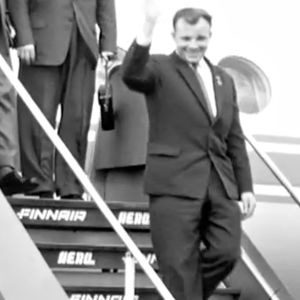 Kosmonautti Juri Gagarin Suomen-vierailulla 1962