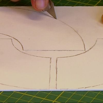 Växthuset planeras och skissas.