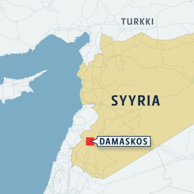 Al-shadadi, Syyria kartta.