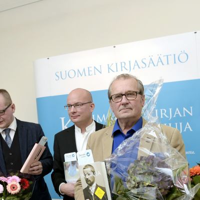 Laura Lindstedt, Kari Hotakainen, Markku Pääskynen, Panu Rajala ja Selja Ahava