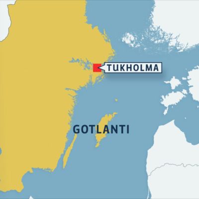 Valas havaittiin Gotlannin itäpuolella.