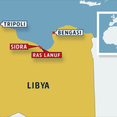 Libyan kartta