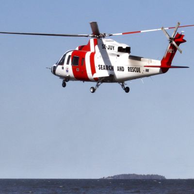 Ruotsi meripelastus helikopteri