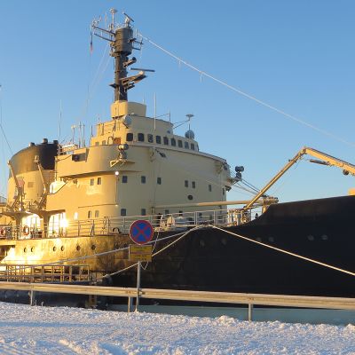 Matkailujäänmurtaja Sampo.