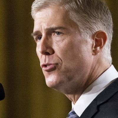 Yhdysvaltain korkeimman oikeuden tuomari Neil Gorsuch.