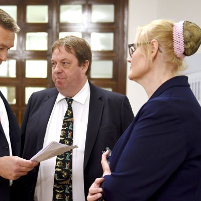 Tom Packalen, Mika Raatikainen ja Veera Ruoho