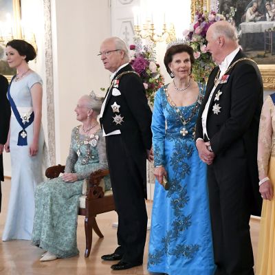 Suomi 100 -juhalan vieraat linnassa