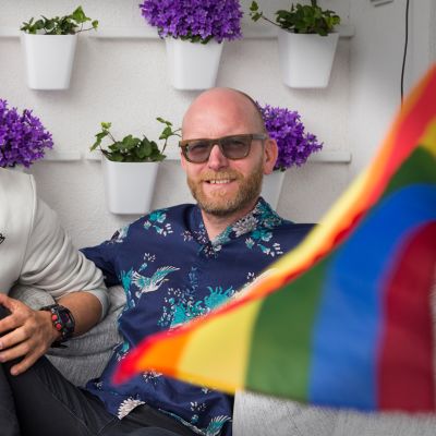 Aviopari Raul Medina ja Hannu Virtanen