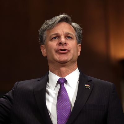Yhdysvaltojen liittovaltion poliisin FBI:n johtoon nouseva Christopher Wray.
