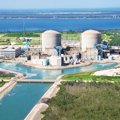 St. Lucien ydinvoimala Hutchinson Islandilla Floridassa.