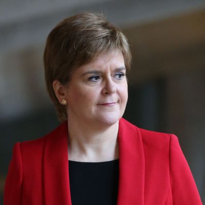 Skotlannin pääministeri ja Skotlannin kansanpuolueen johtaja Nicola Sturgeon.