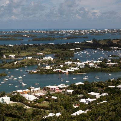 Maisemakuva Bermudalta.