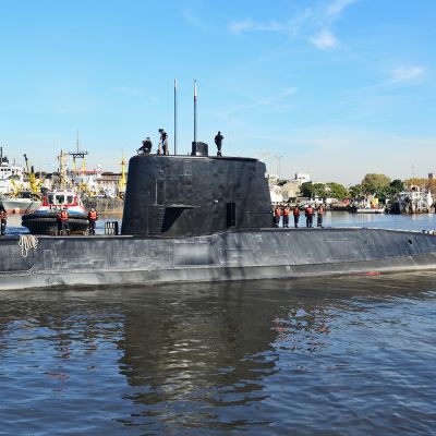 Argentiinan laivaston julkaisema, päiväämätön kuva San Juan -sukellusveneestä.