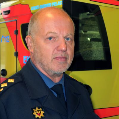 Pelastusjohtaja Simo Tarvainen Keski-Suomen pelastuslaitos.