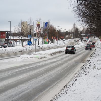 Tasavallankatu Kuopion Haapaniemellä.