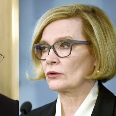 Ilkka Kanerva ja Paula Risikko.