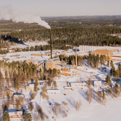 Kainuun Osuusmeijerin alue Sotkamossa.