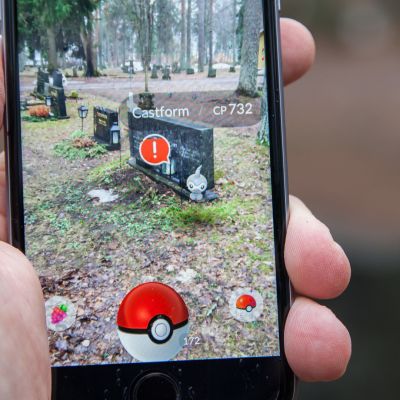 Pokemon GO Lappeenrannan vanhalla hautausmaalla