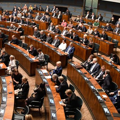 Eduskunnan täysistuntosali