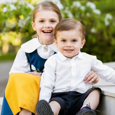 Prinsessa Estelle ja prinssi Oscar.