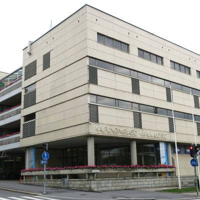 Jyväskylän kaupunginkirjasto ulkoa.