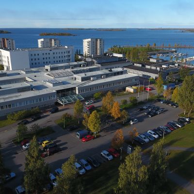 Länsi-Pohjan keskussairaala ilmasta