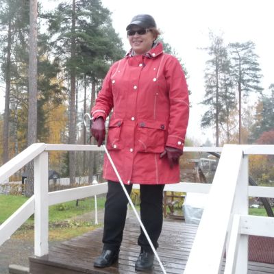 Tuula Hartikainen on innokas ulkoilija.
