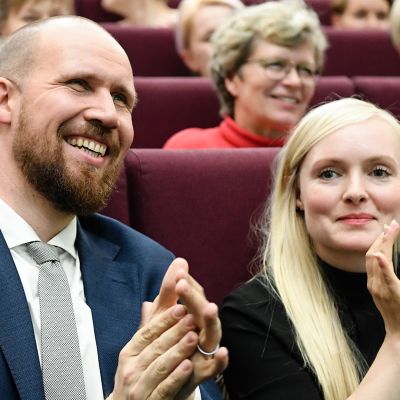 Touko Aalto ja Maria Ohisalo.