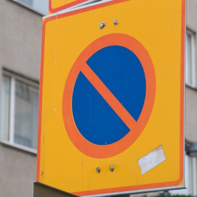Pysäköintikieltoalue-merkki