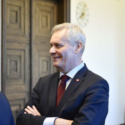 Antti Rinne eduskunnassa 1. maaliskuuta.